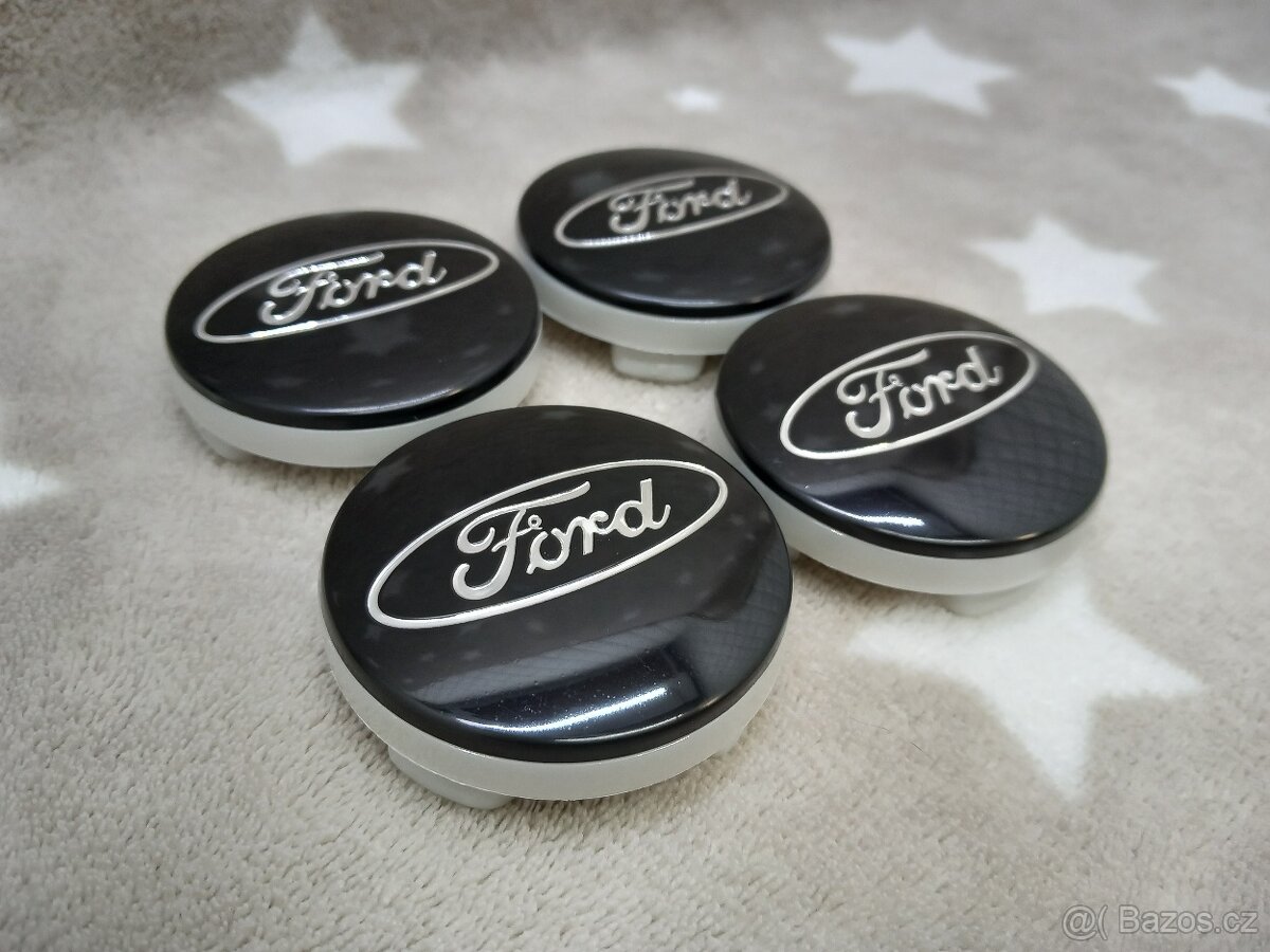 Středové krytky Ford, 54x52mm Černá - 6