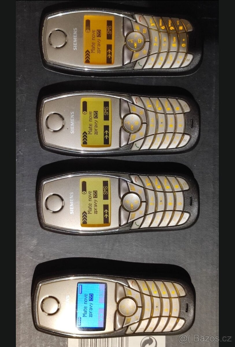 SIEMENS Gigaset stanice + 4 bezdrát. Telefony - 6