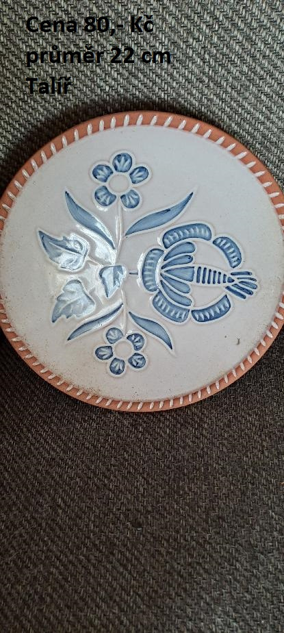 Prodám keramické talíře a mísy - 6