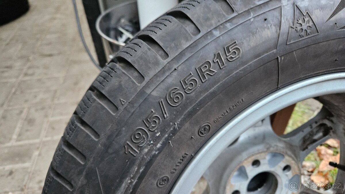 Zimní Sada Alu 5x100 195/65 R15 CMS - 6