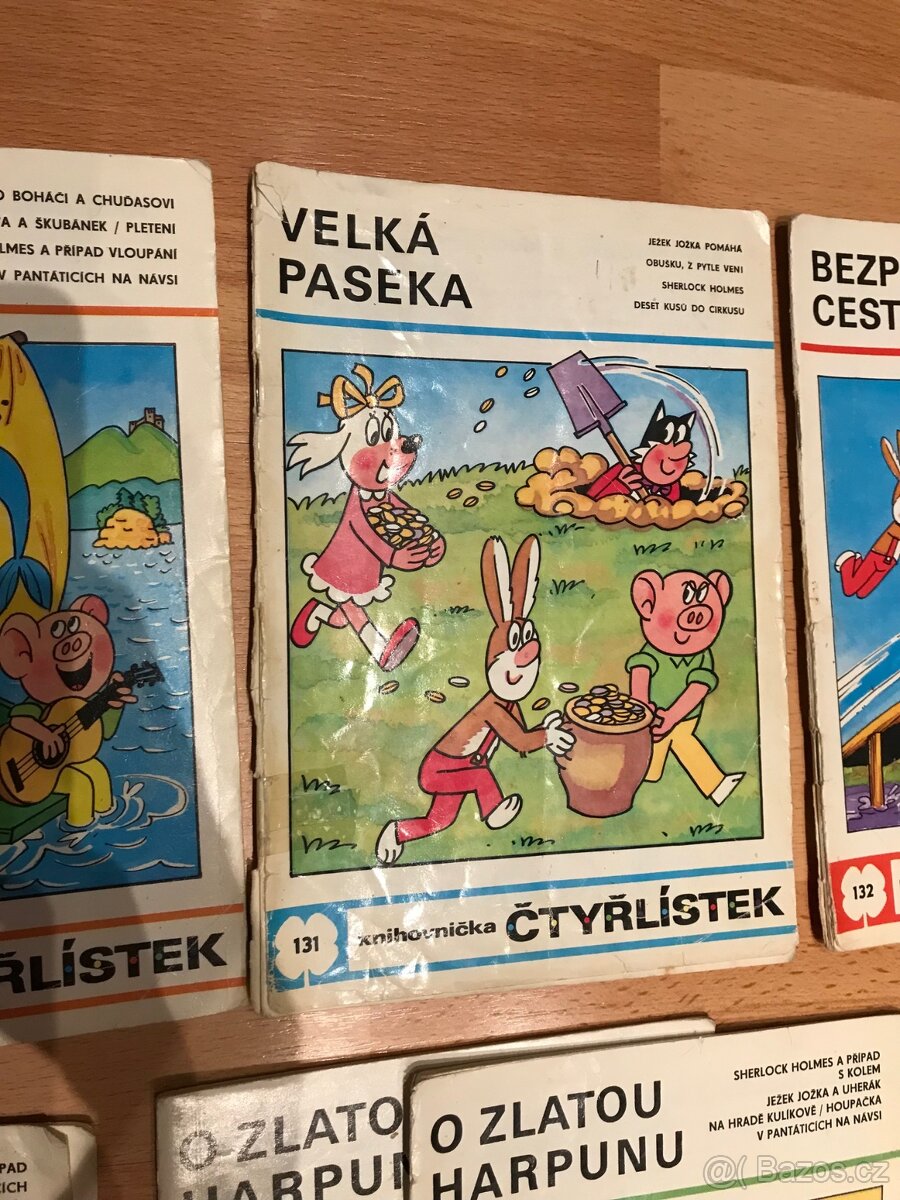 Sbírka starých čtyřlístků - 6