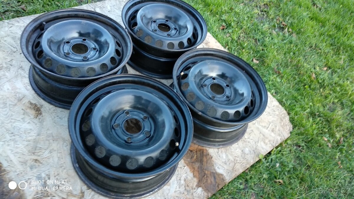 Plechové disky 15" 5x114,3 Renault - 6