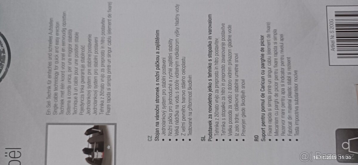 Stojánek na stromeček - 6