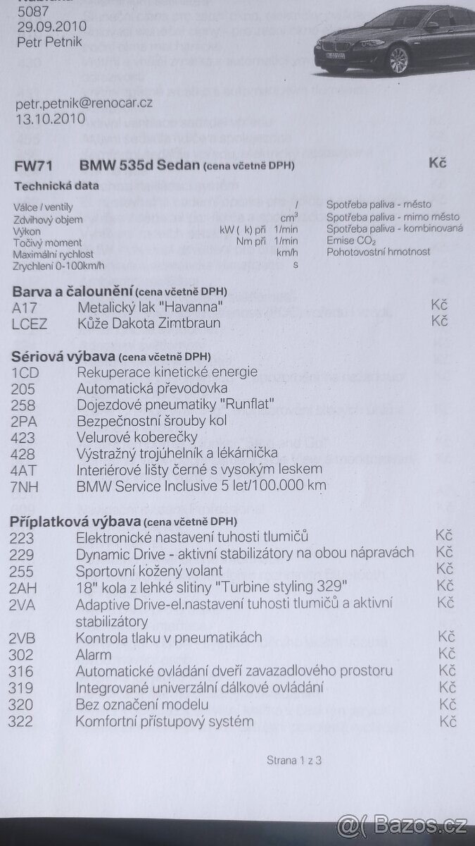 BMW 535d 3.0 220kw individual - 6