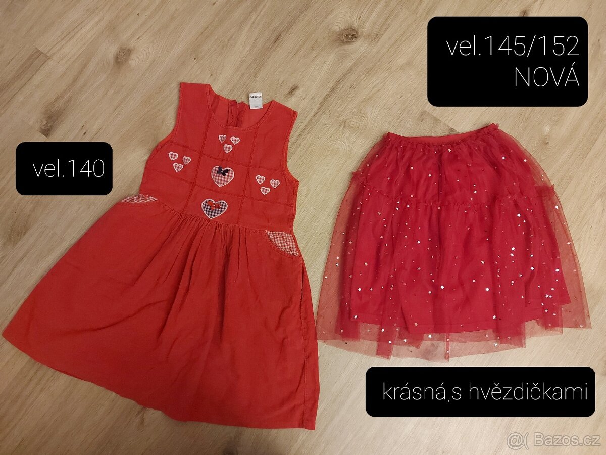 Mickey mouse džíny 158,tričko,tylová sukně - 6