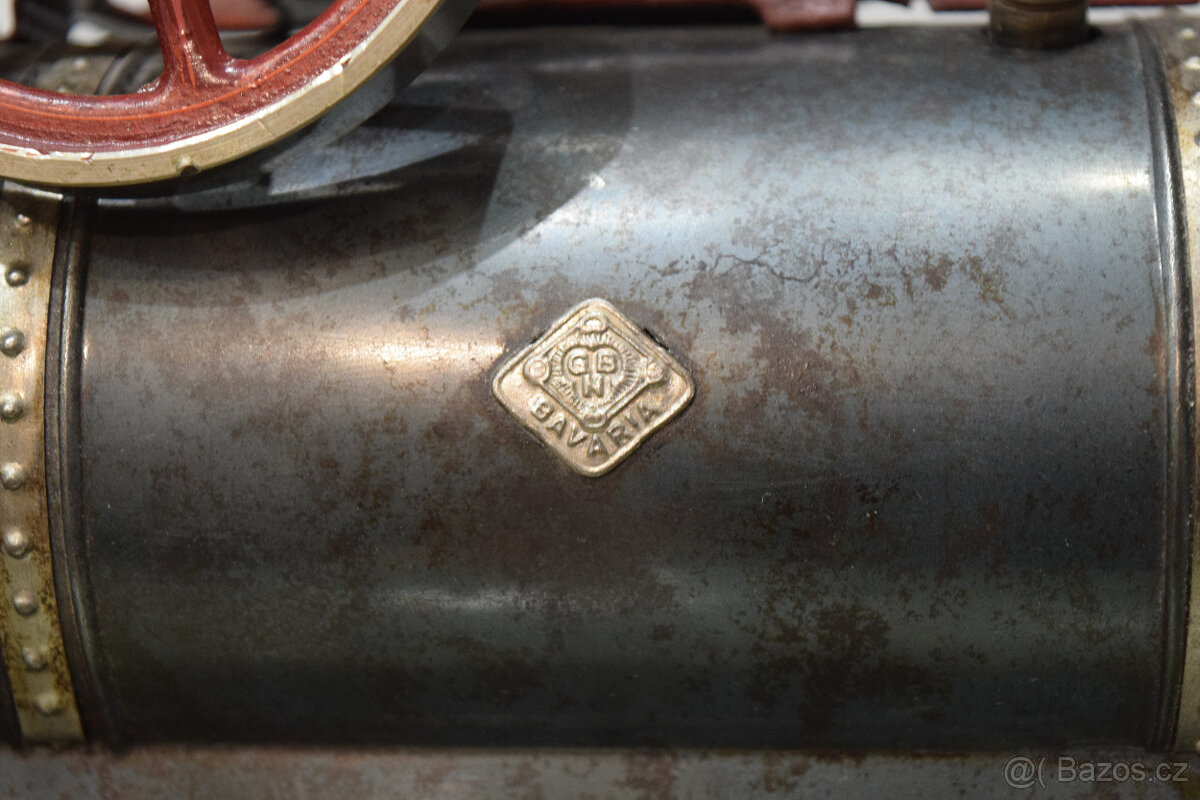 Parní stroj - Bing, sbírkový stav, vzácný - 6