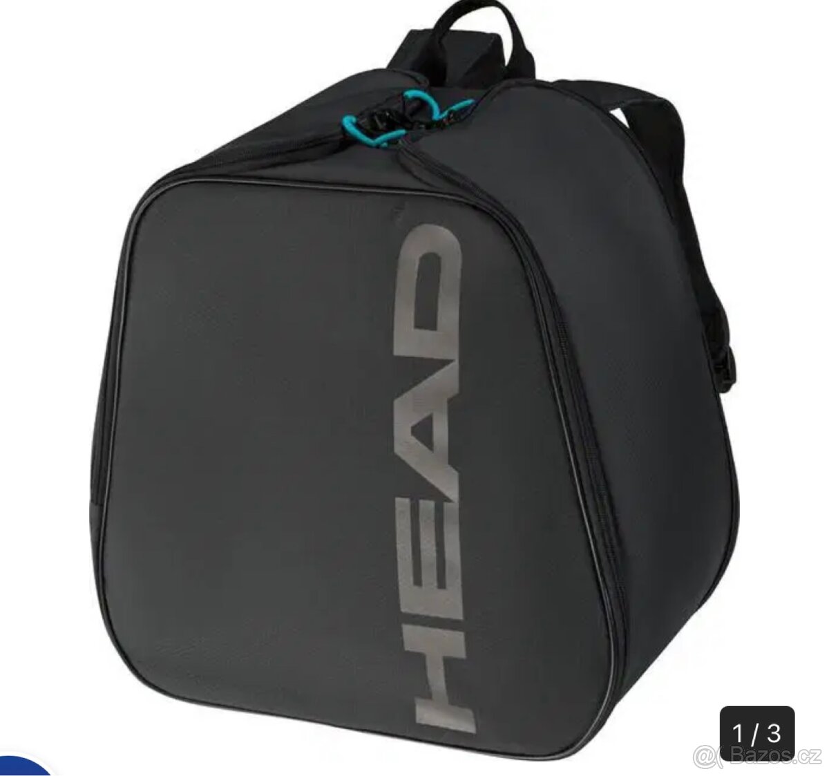 Lyže, boty, helma, hůlky a obaly - 6