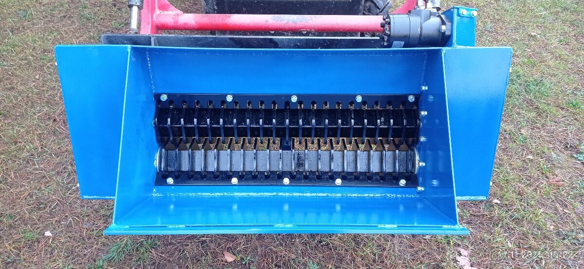 Třídící, kátrovací lopata za malotraktor - 6