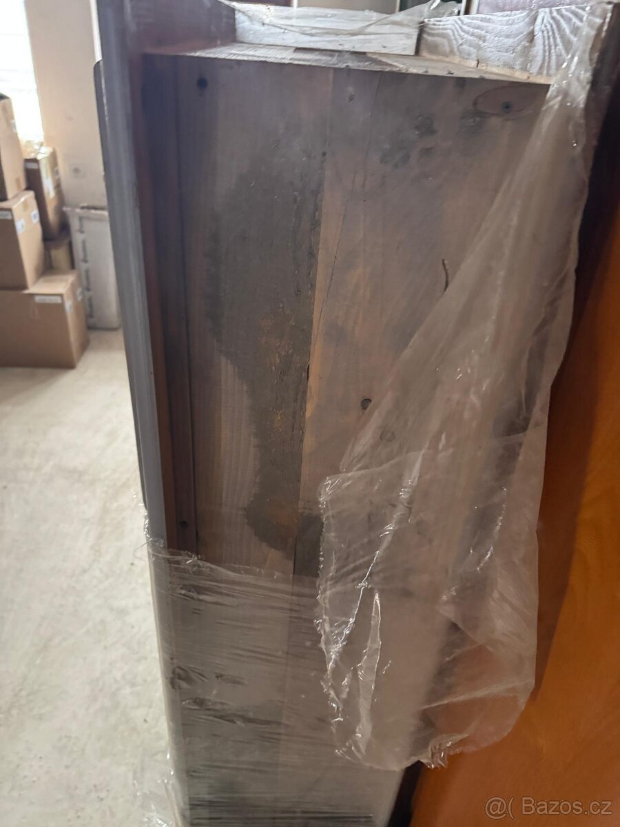 Nová dřevěná špaletová okna (smrk) – 3 ks - 6