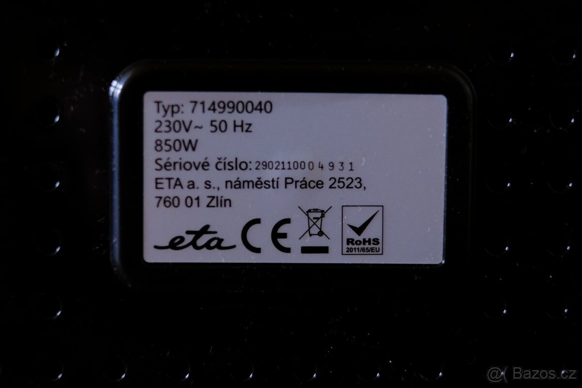 Domácí pekárna ETA Delicca II Max - 6