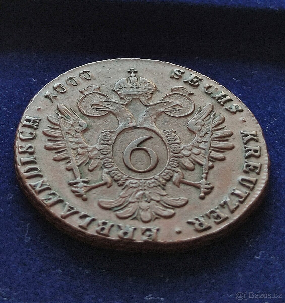 Chyboražba 6 krejcar 1000 S František I - 6