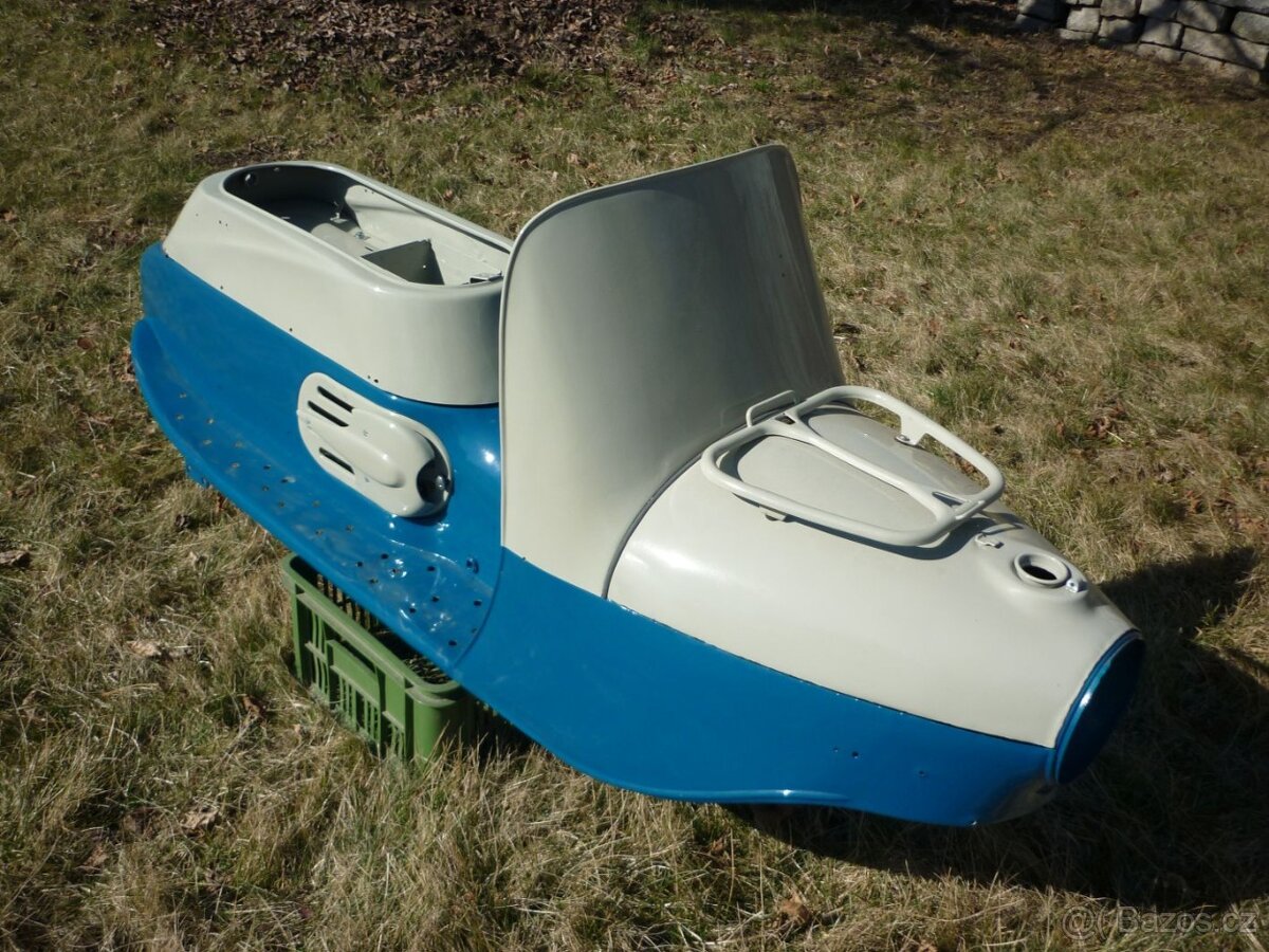 ČZ 502 skútr prase 4x karosérie - 6