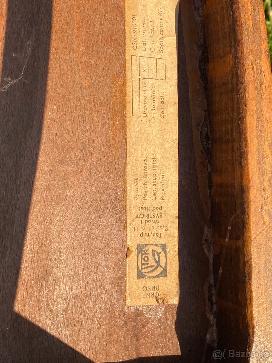 židle staré židle dřevěné židle ton retro nábytek židle - 6