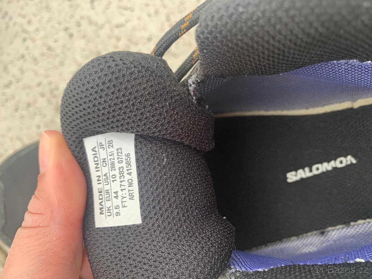 Černé outdoorové kotníkové boty Salomon, vel. 44 - 6