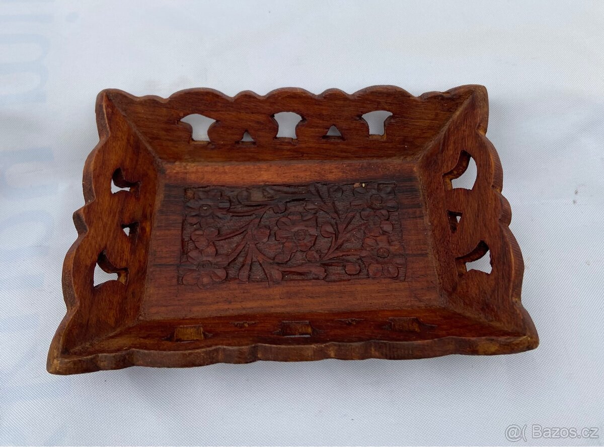 Orientální stolky s exotického dřeva - 6