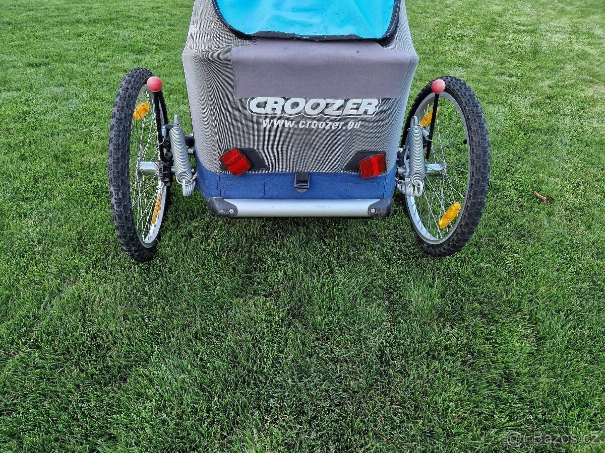 Croozer kid for 1, cyklovozík s odpružením - 6