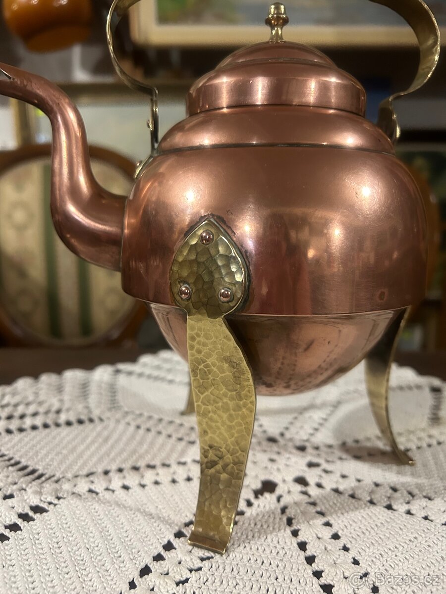 Měděné konvice se značkou H. Karlsson Eskilstuna - 6