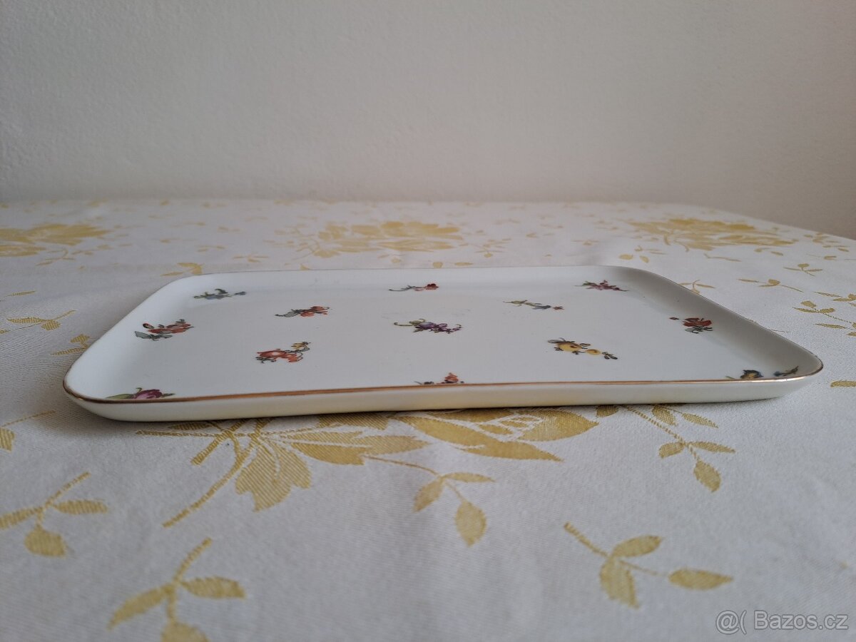 starý porcelánový tác MZ Altrohlau CMR Czechoslovakia - 6