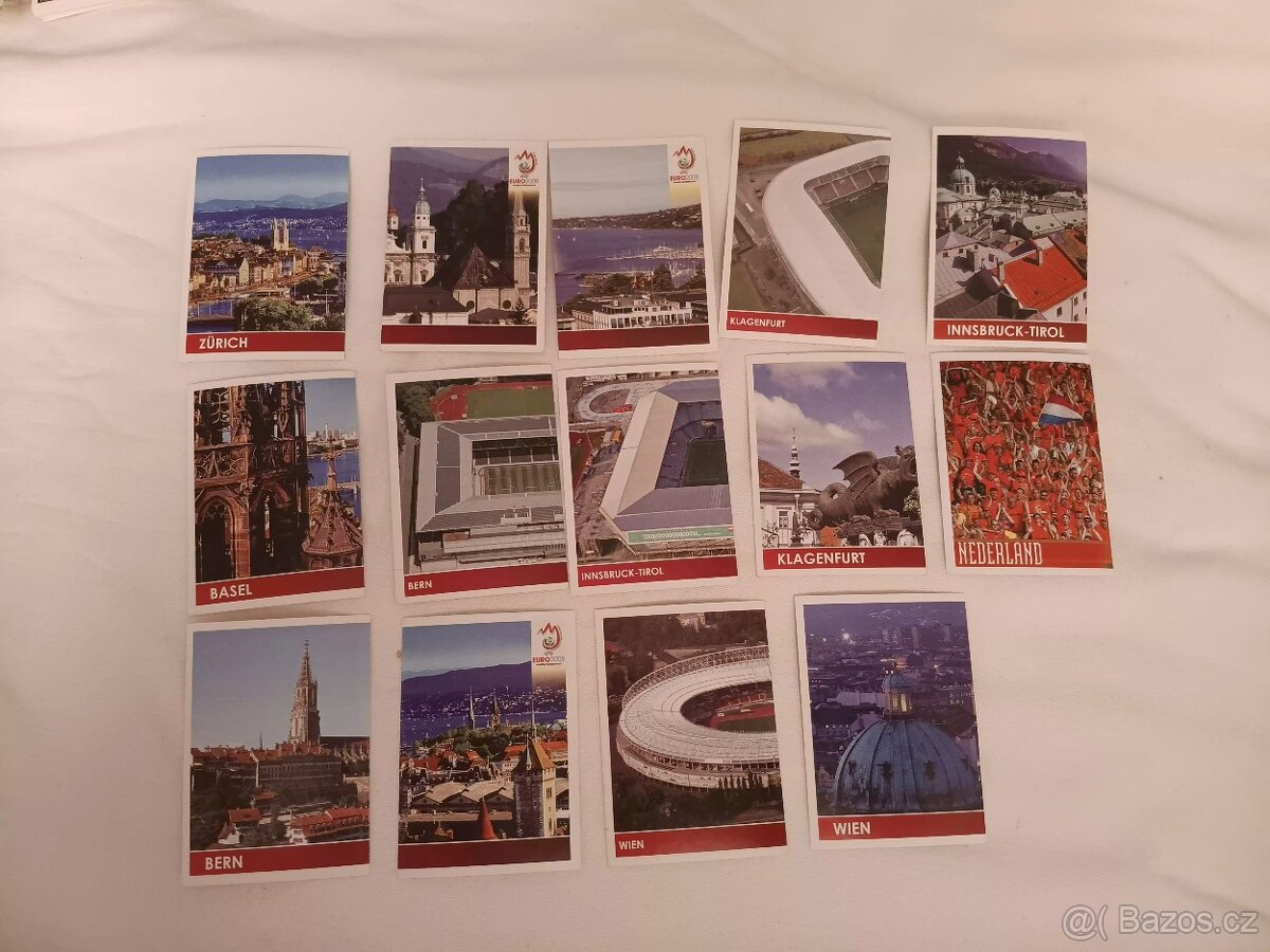 Sběratelské kartičky UEFA 2008 - 6