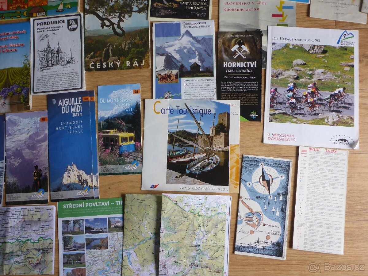 Turistické mapy, prospekty a průvodce - 6