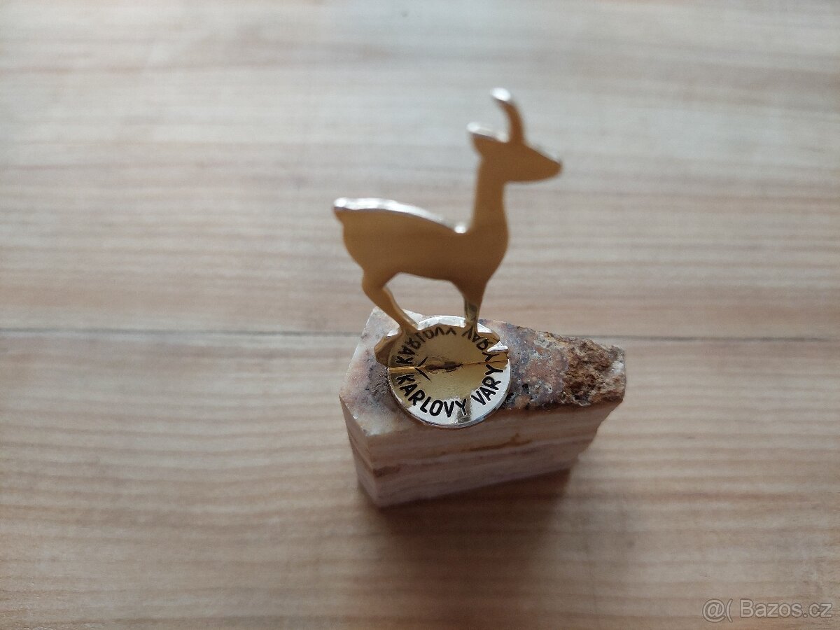 Retro stará lázeňská sada 2 hrnečky a soška - SLEVA - 6