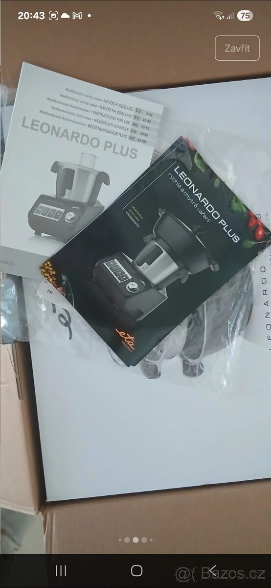 Eta Leonardo plus - kuchyňský robot - 6