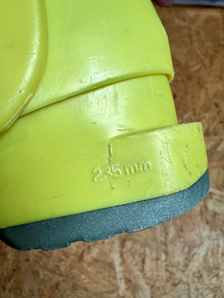 Dětské lyže Sporten 90 cm + hůlky + lyžáky 19,5 (235 mm) - 6