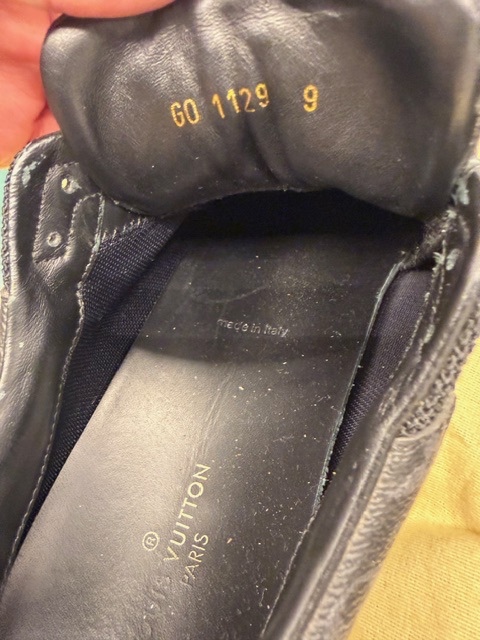 Černé sneakers LV - 6