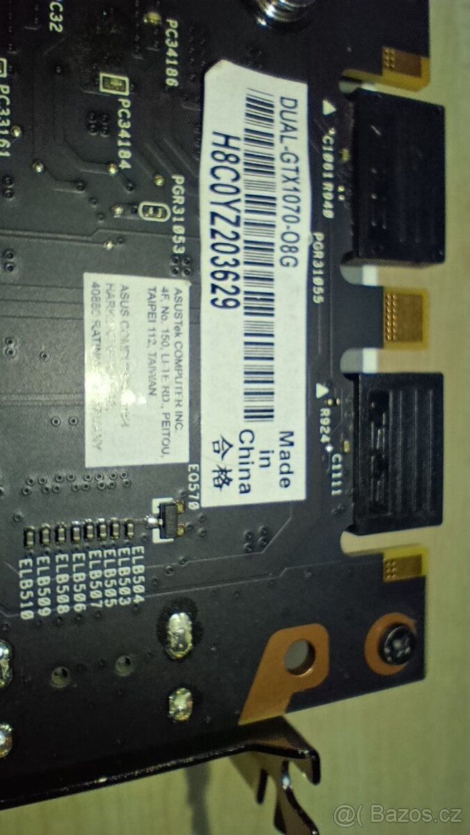 Graficka karta GTX 1070 - 6