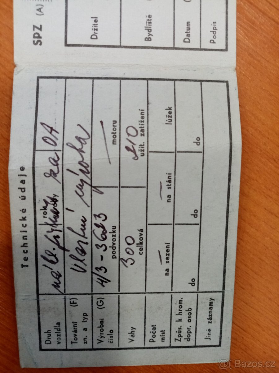 Přívěs ČSSR vlastní výroba - 6