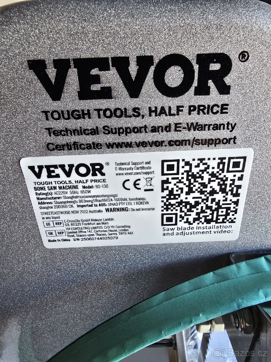 Pásová pila na kosti - 6