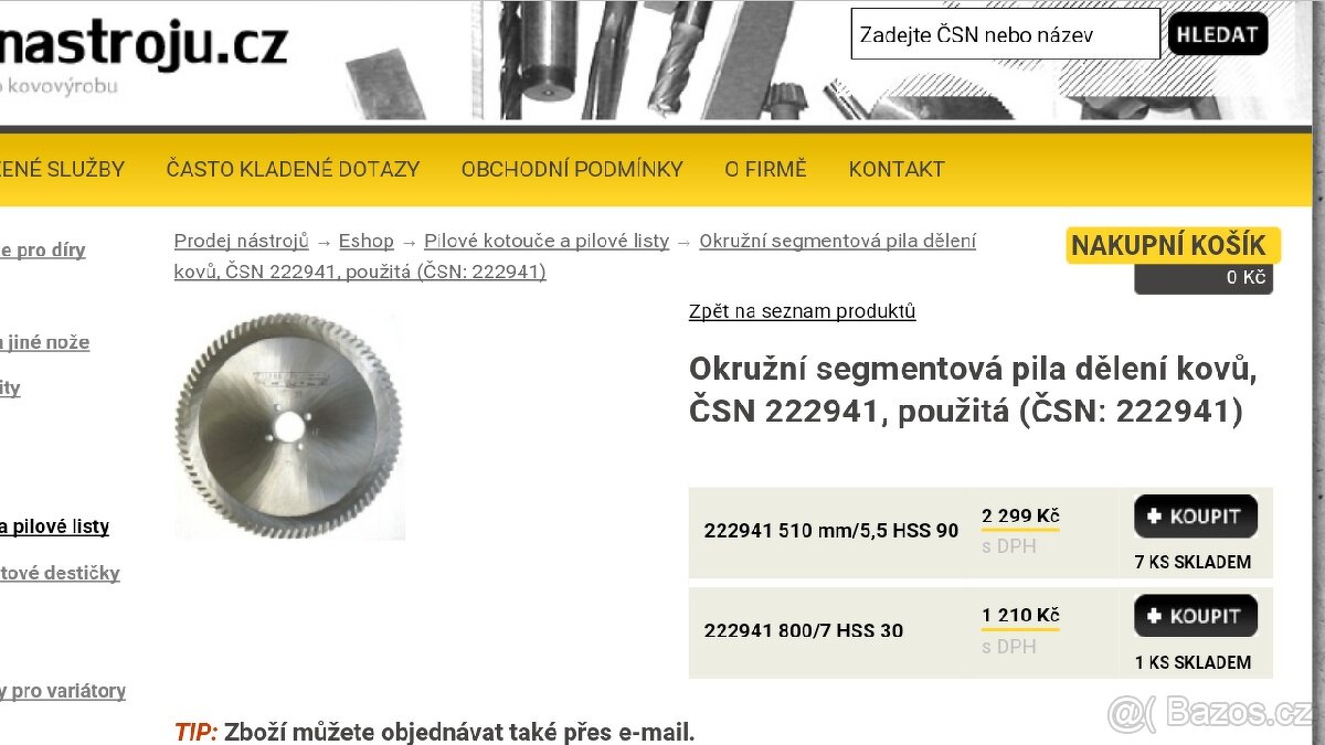 Segmentové kotouče - 6