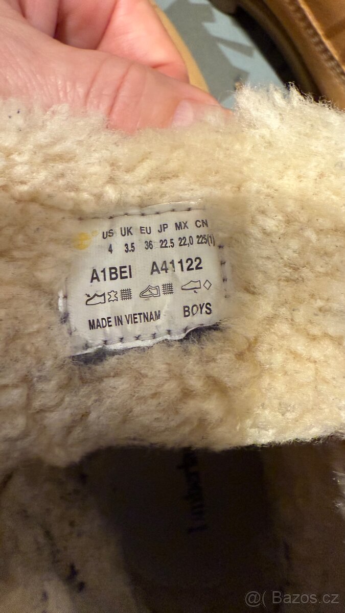 Zimní kožené boty Timberland - 6