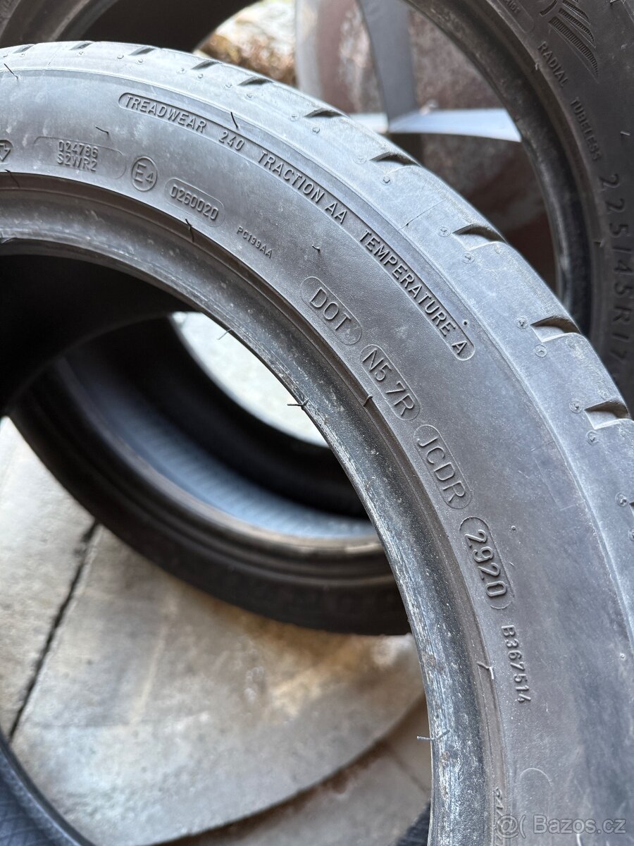 LETNÍ PNEU 225/45 R17 DUNLOP - 6