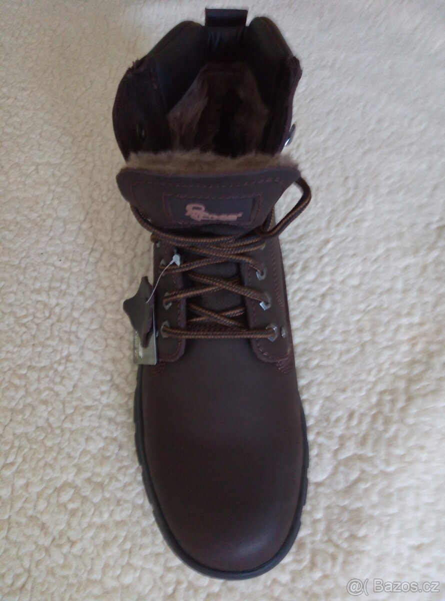 Prodám ZIMNÍ kožené BOTY - 6