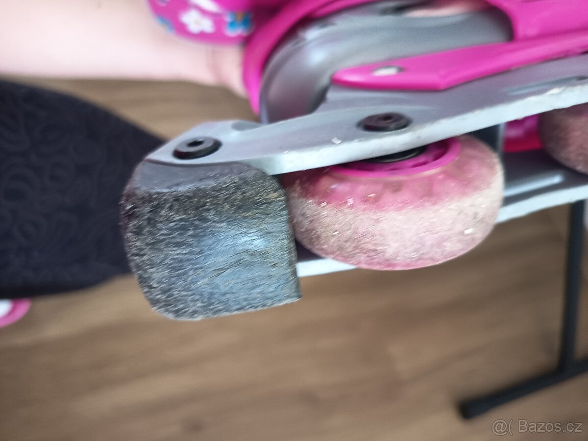 Nastavitelné kolečkové brusle vel 30-33 - 6