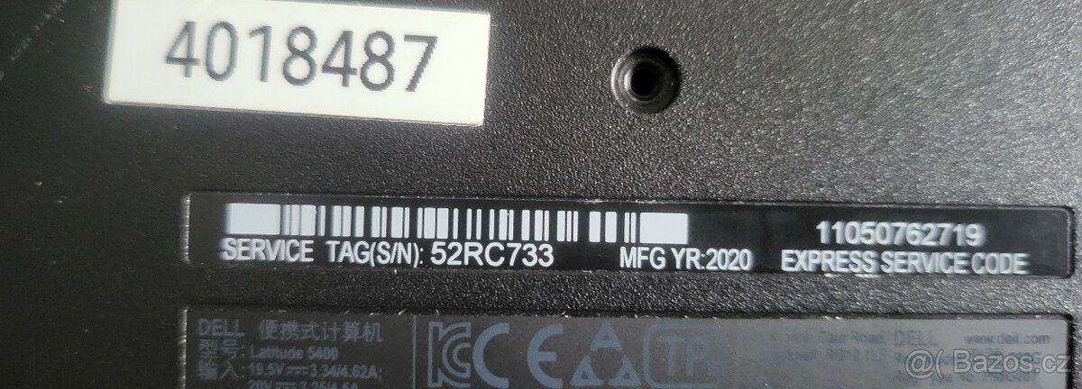 notebook latitude 5400 - 6