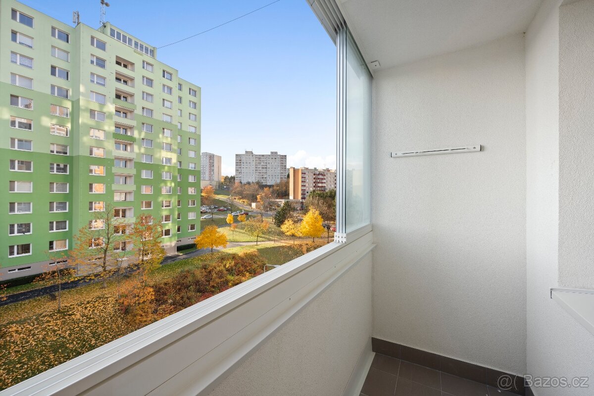 Prodej 2+kk, 40 m² + balkon + sklep, 5. NP, Brno–Bystrc - 6