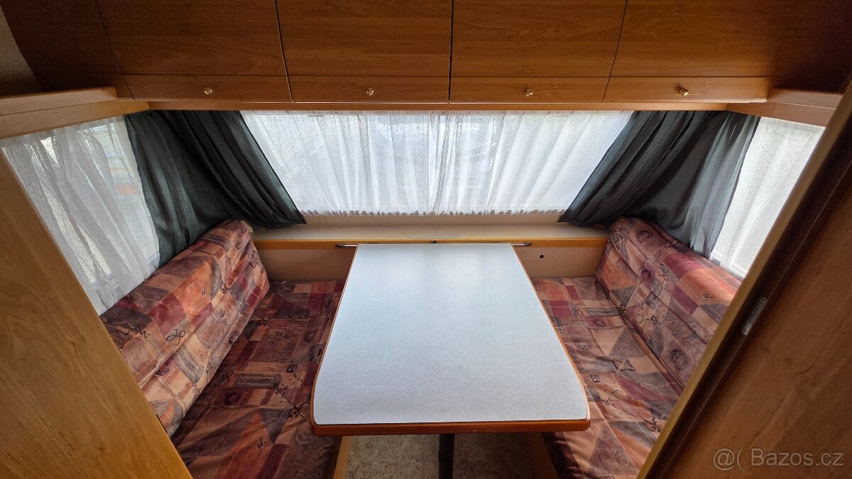 Knaus Vimara 370 (Marcampo), 100 km/h, předstan - 6