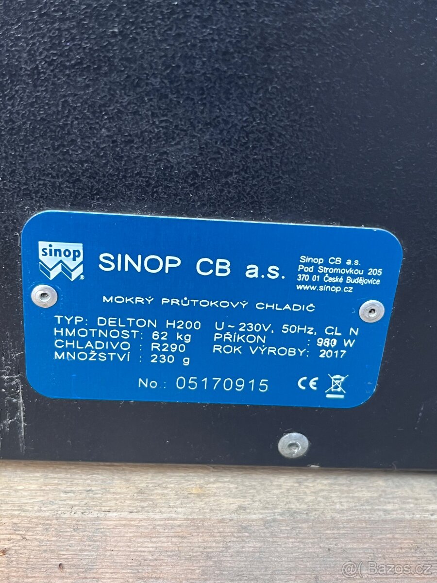 Podstolový chladič Delton H200. Záruka - 6