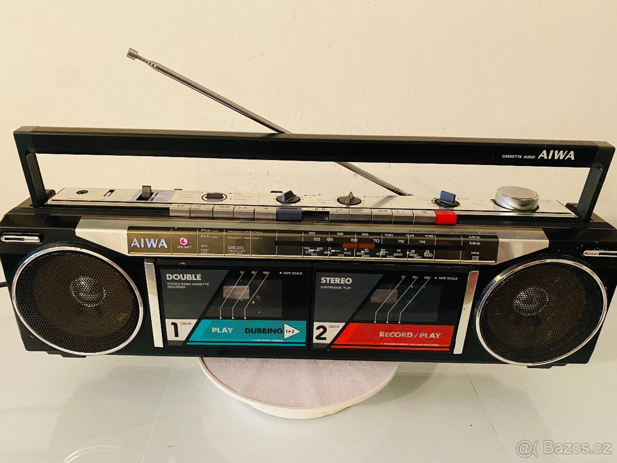 Radiomagnetofon Aiwa CS-W220, rok 1986 - 6