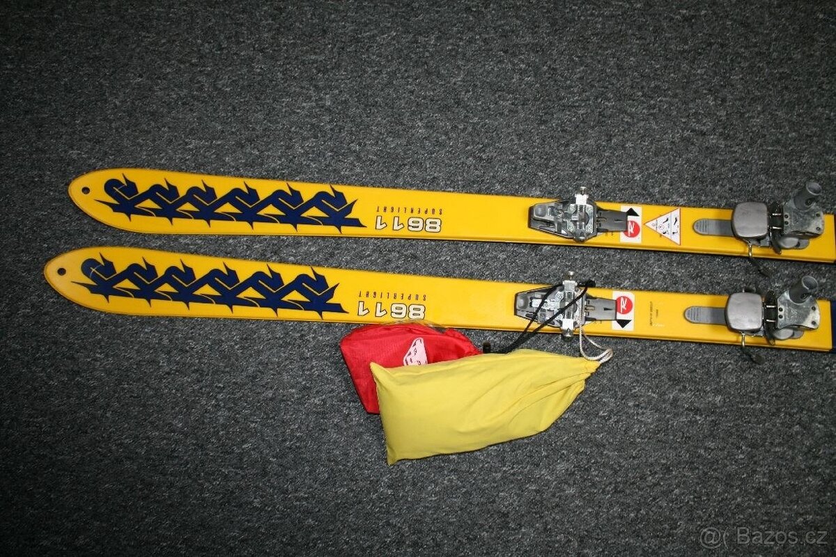 lyže Dynafit 163 cm skialpove , pinove viazanie - 6