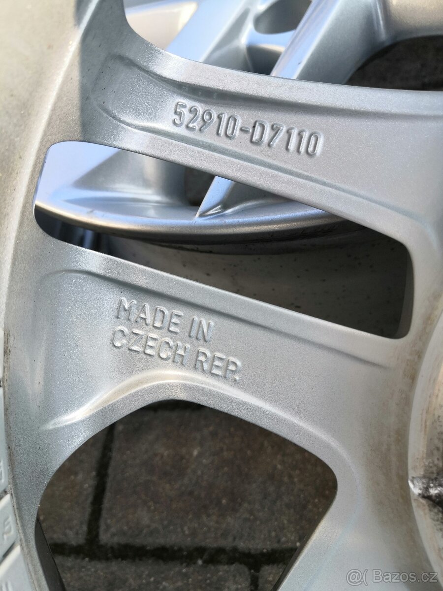 Originál ALU kola Hyundai Tuscon R16 TPMS - 6