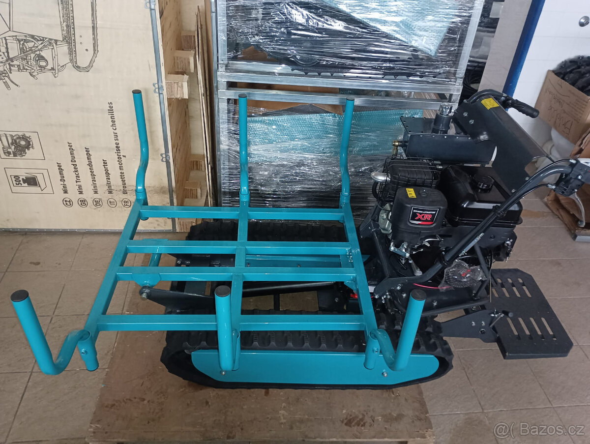 Hydraulický pásový dumper 500kg motor B&S s el. startem - 6