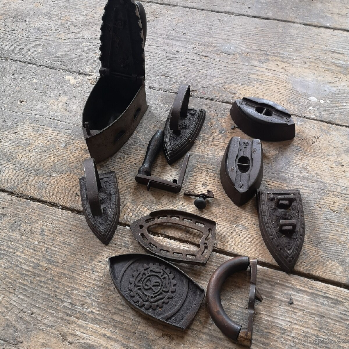 Staré žehličky - 6