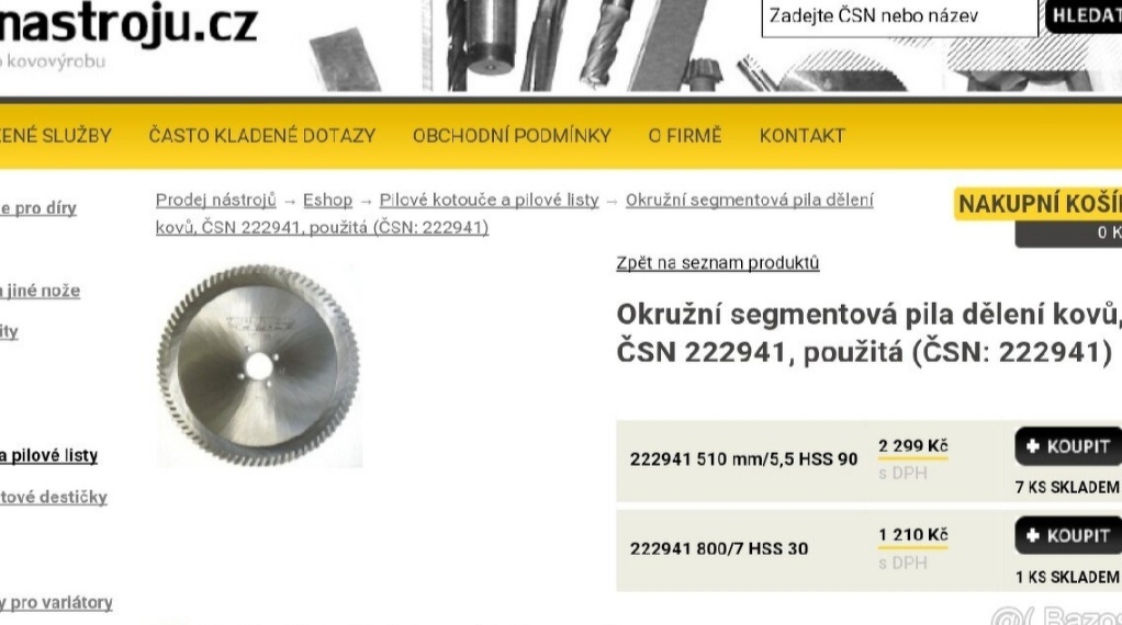 Segmentové kotouče - 6