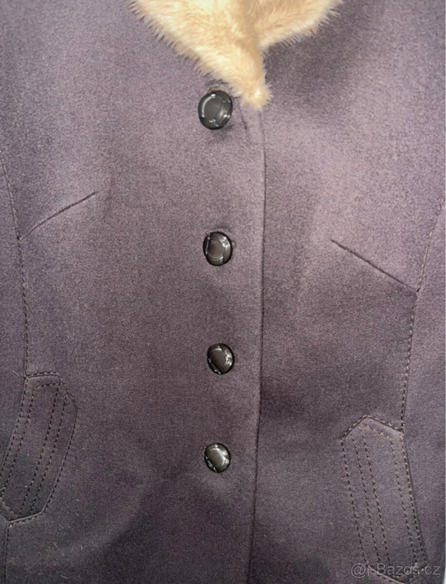 Vlněný podzimní kabát - 6