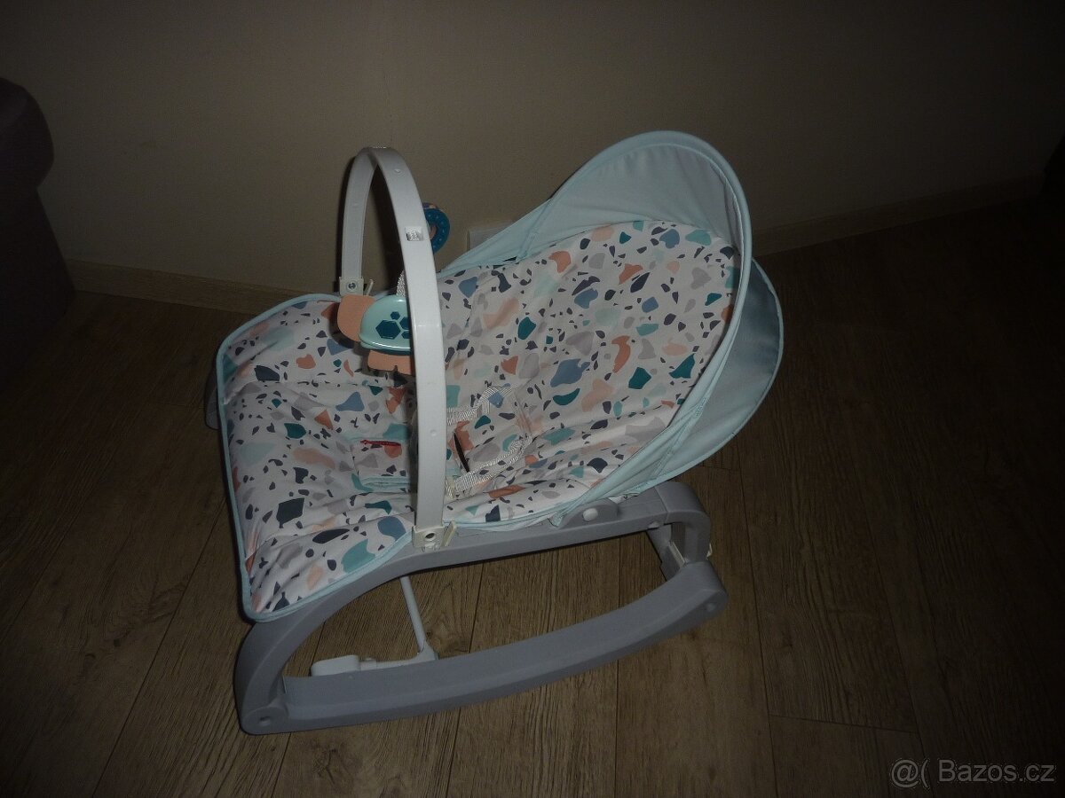 Fisher Price Sedátko/lehátko Terrazzo s vibracemi - 6