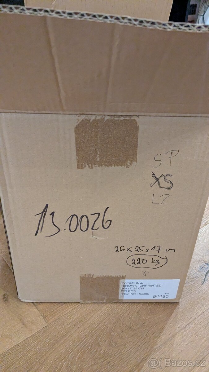 Papírová taška 26cm x 25cm x 17cm - 6