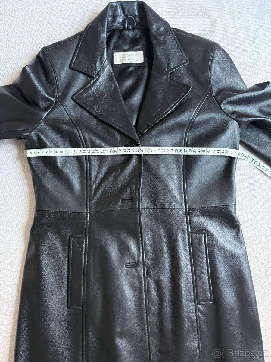 Dámské kožené sako hezký stav - 6